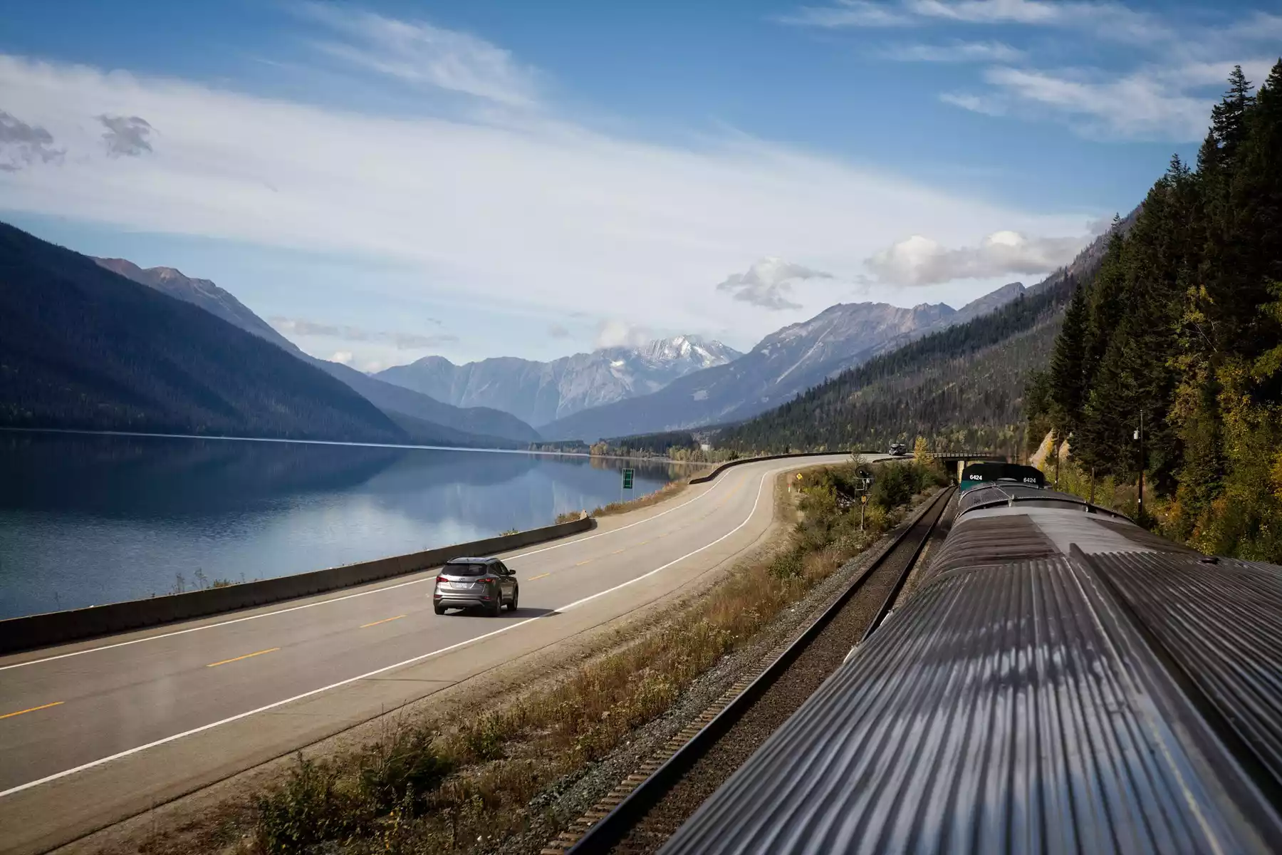 Canadian Rockies Train and Road Trips