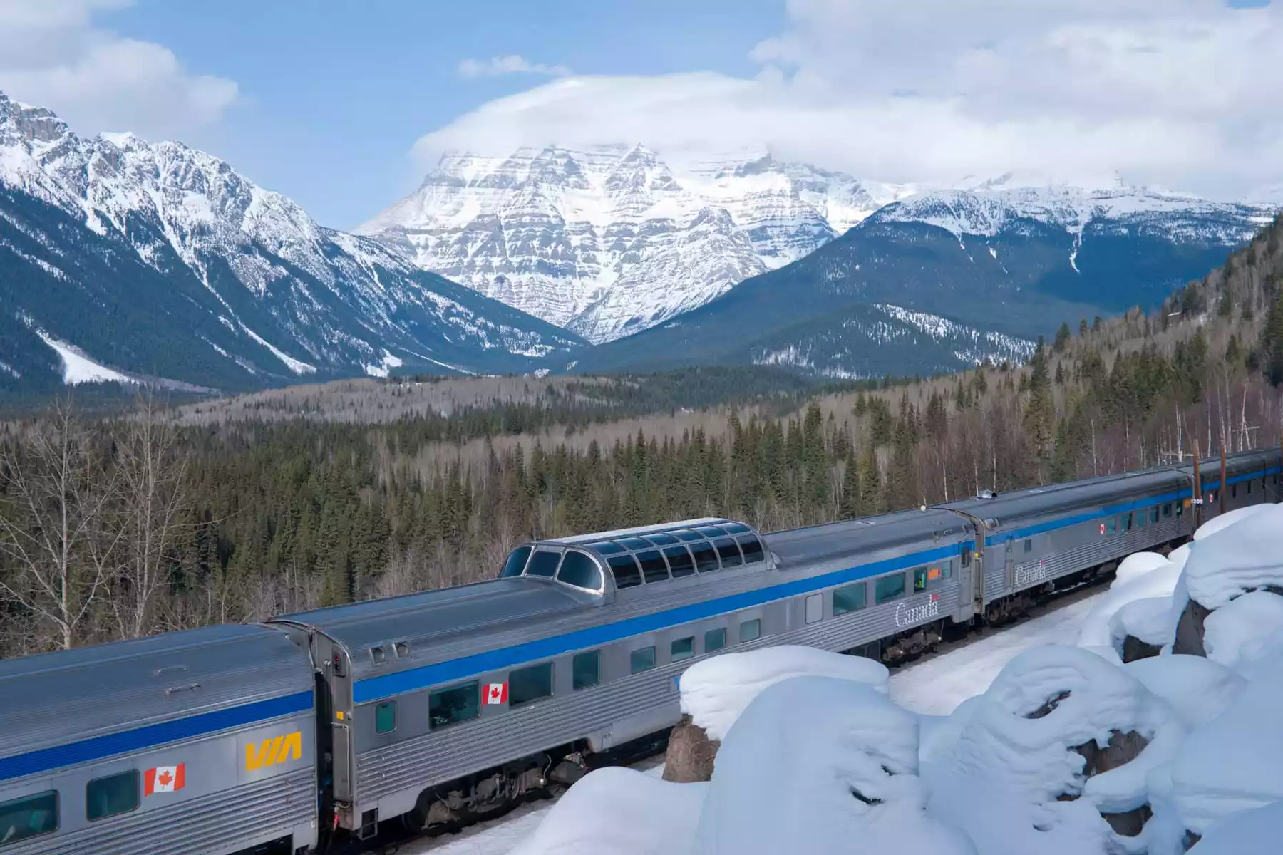 Canada Winter Train Trips