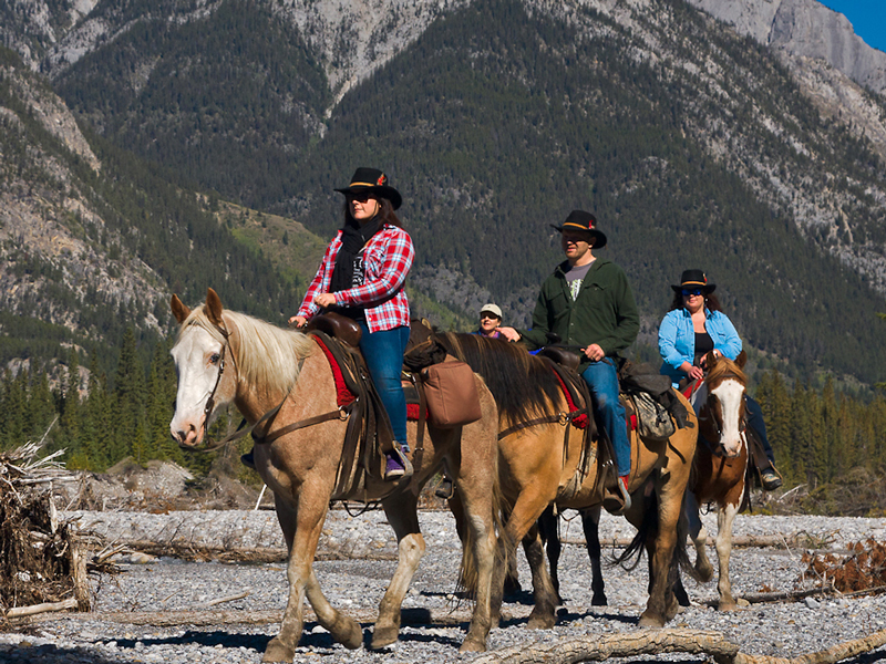 1. Tours - Banff Trail Rides - Sundance 1 night trip