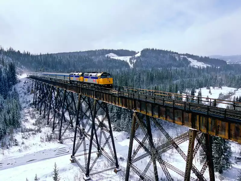 3. VIA Rail The Canadian Train
