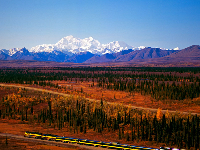 Alaska Trains Glaciers and Denali to Fairbanks 3