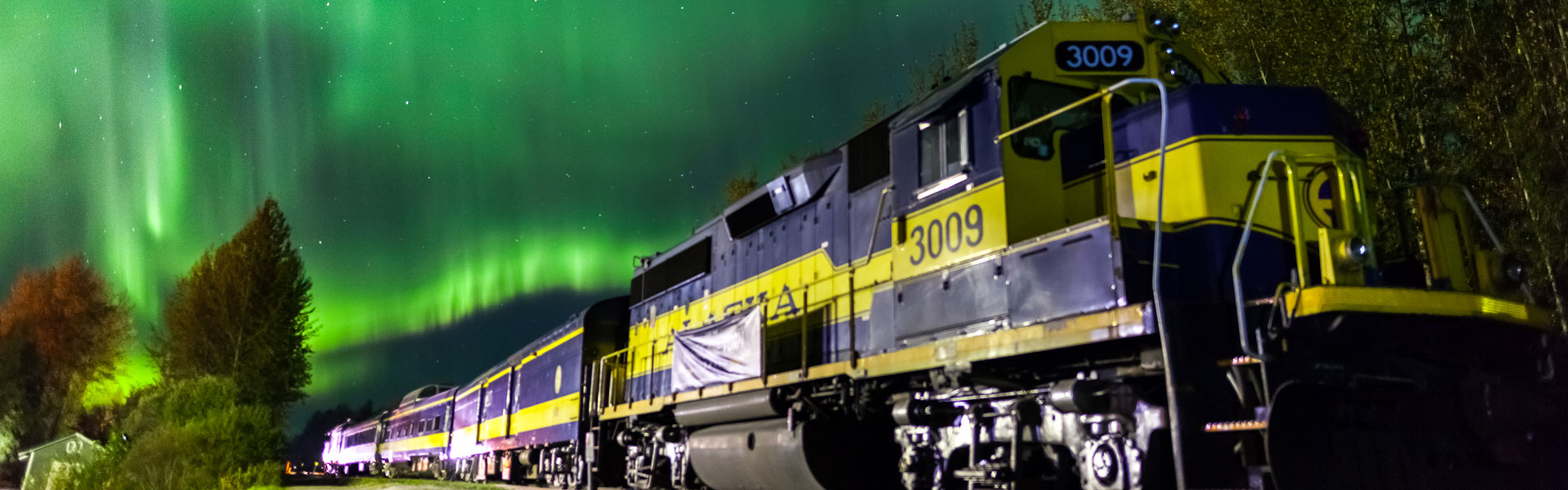 Northern Lights Alaska Train Tours