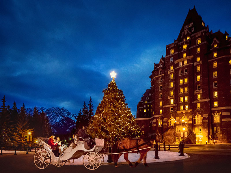 Christmas in Banff At the Castle Fairmont Banff Springs Hotel 3