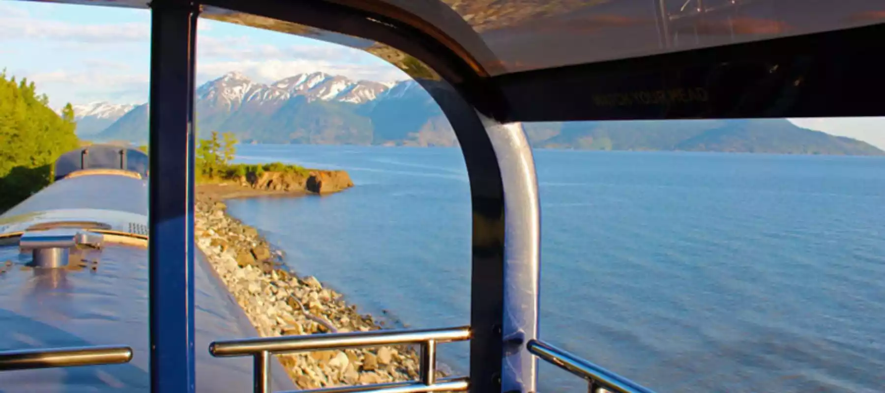 Onboard the Coastal Classic Train: Anchorage, Seward, Kenai Fjords National Park