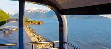 Onboard the Coastal Classic Train: Anchorage, Seward, Kenai Fjords National Park