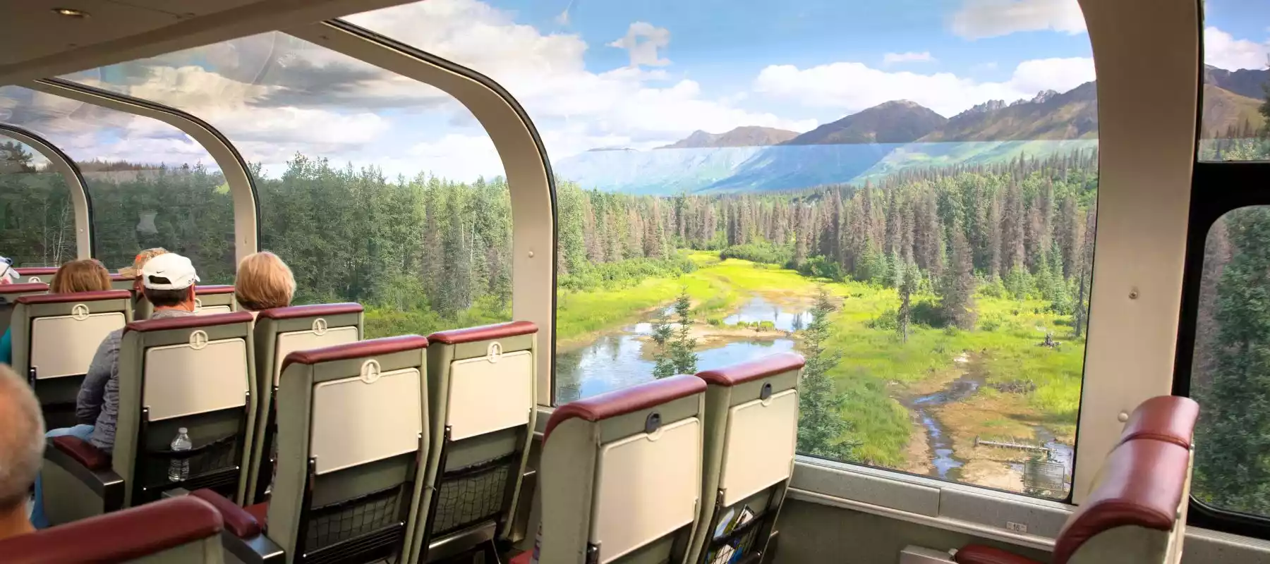 Onboard the Denali Star Train: Anchorage, Talkeetna, Denali, Fairbanks