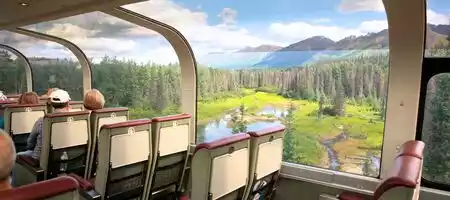 Onboard the Denali Star Train: Anchorage, Talkeetna, Denali, Fairbanks
