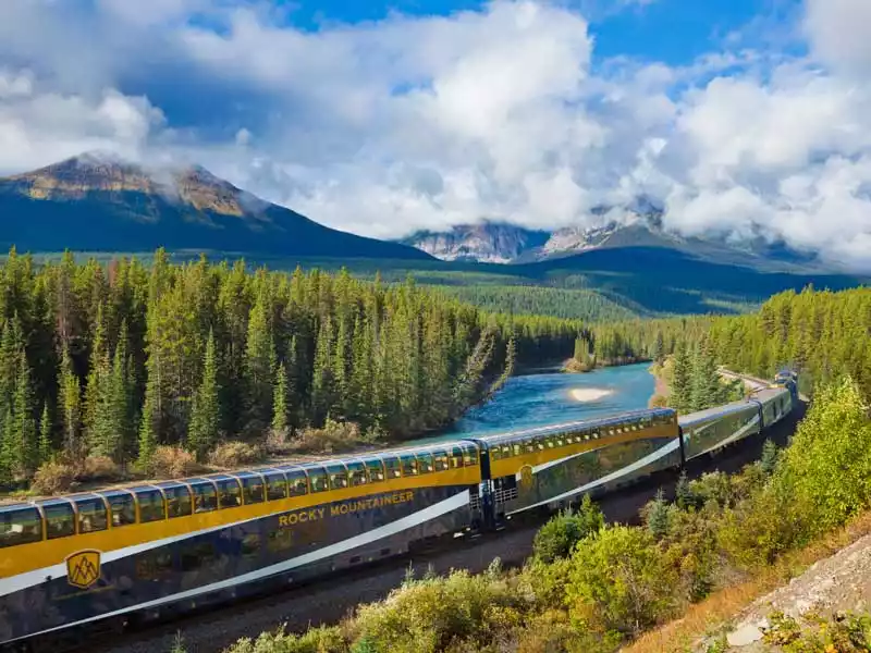 Luxury Rocky Mountaineer Train Tour Through The Canadian Rockies