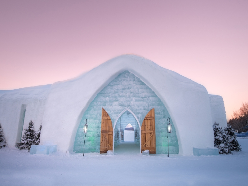 Explore Quebec City Ice Hotel 1