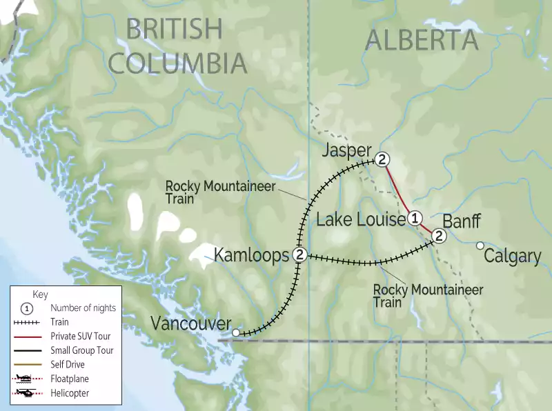 Luxury-Rocky-Mountain-Rail-Circle-Tour