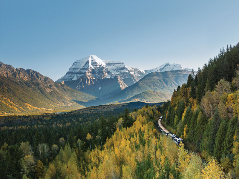 Luxury Train Journey of the Canadian Rockies Rocky Mountaineer Via Rail 1