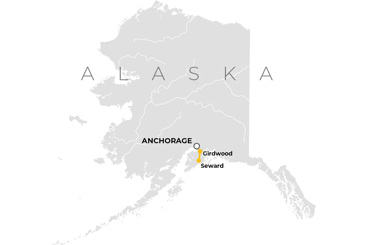 Alaska Rail Road: Coastal Classic Train Alaska Rail Road: Coastal Classic Train