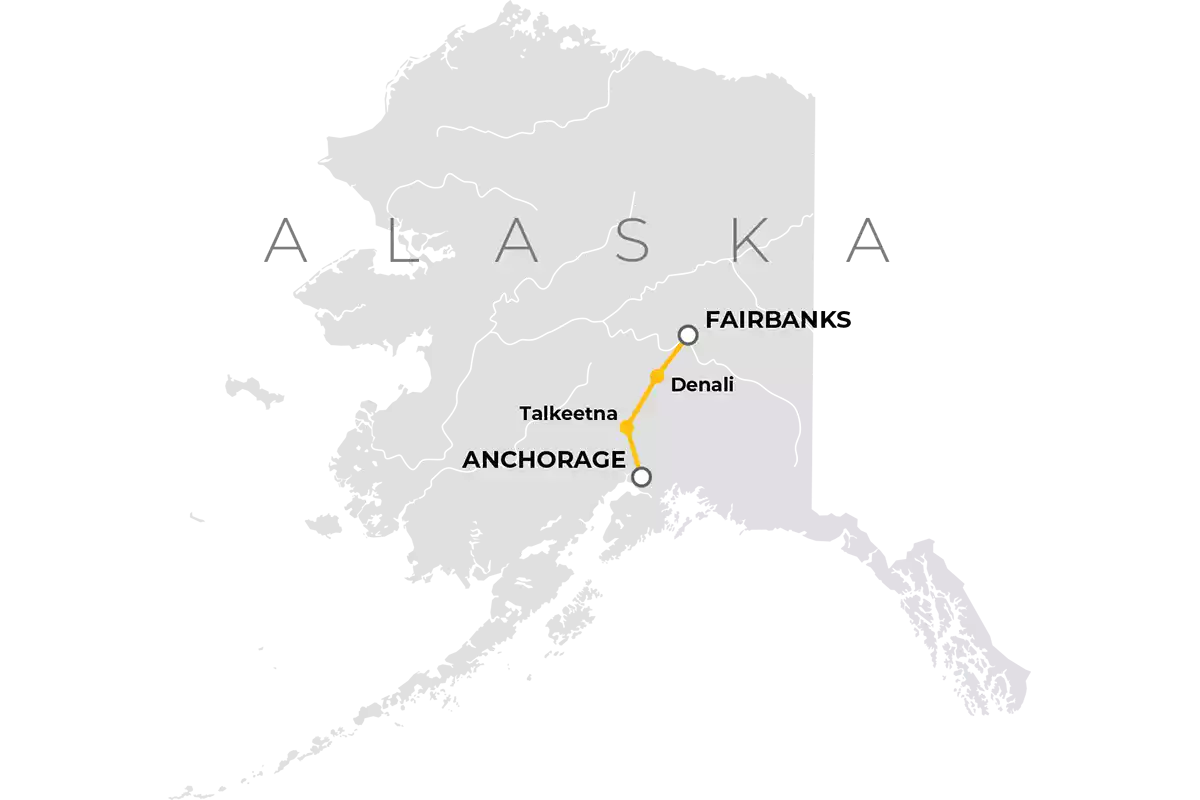 Alaska Rail Road: Denali Star Train Alaska Rail Road: Denali Star Train
