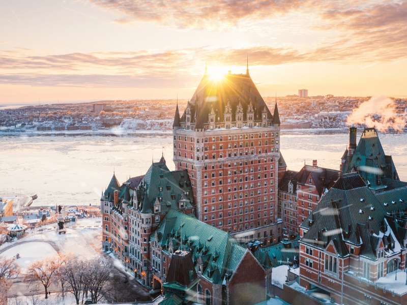 Montreal Quebec City by Rail Winter Splendors 1