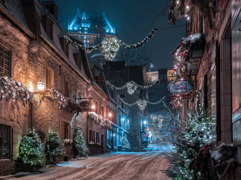 Montreal Quebec City by Rail Winter Splendors 2