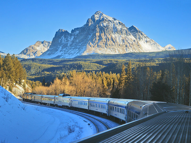 Winter Escapades Canadian Rockies Winter Train 5