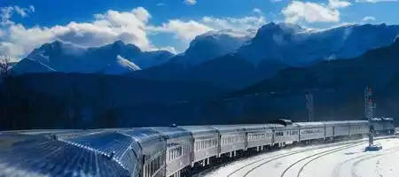 Winter Train Rides in Canada for Christmas Markets and Snowy Mountains